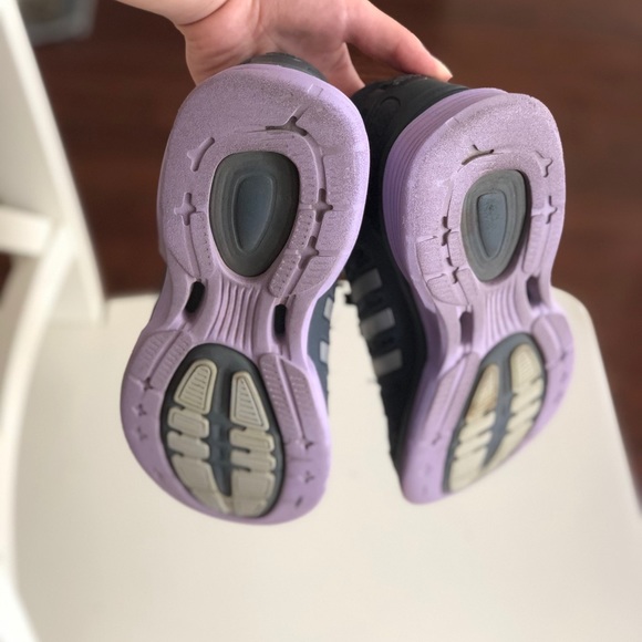 ADIDAS Purple and Grey Running Shoe - Picture 5 of 7